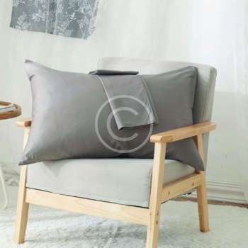 Decorative grey cushion